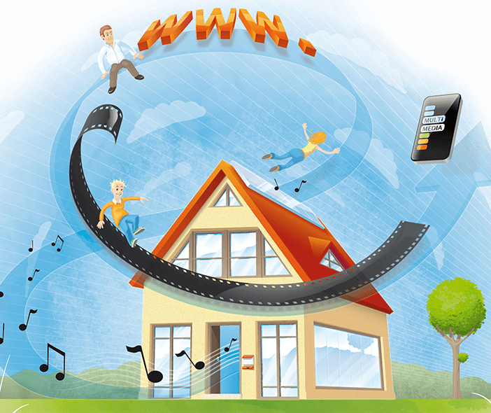 Coverillustration Multimedia und Smart Home