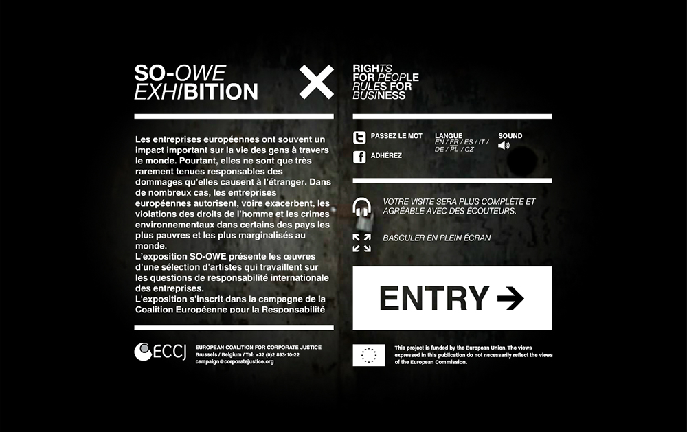 Programmierung für eine interaktive Ausstellung