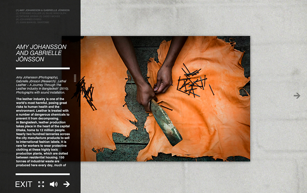 Interfaceprogrammierung und technische Leitung für eine interaktive Ausstellung