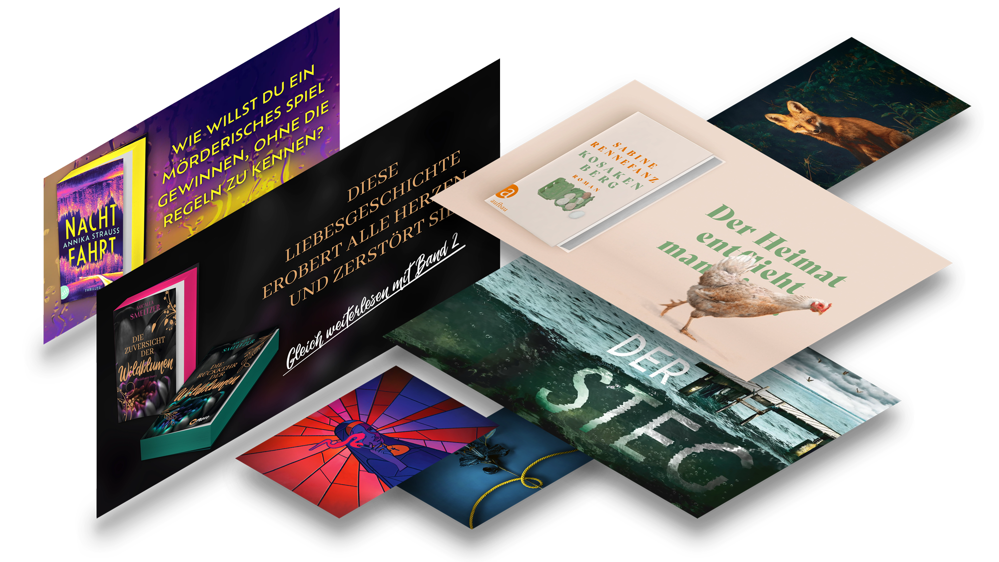 DOOH: Motion Design Buchwerbung im öffentlichen Raum