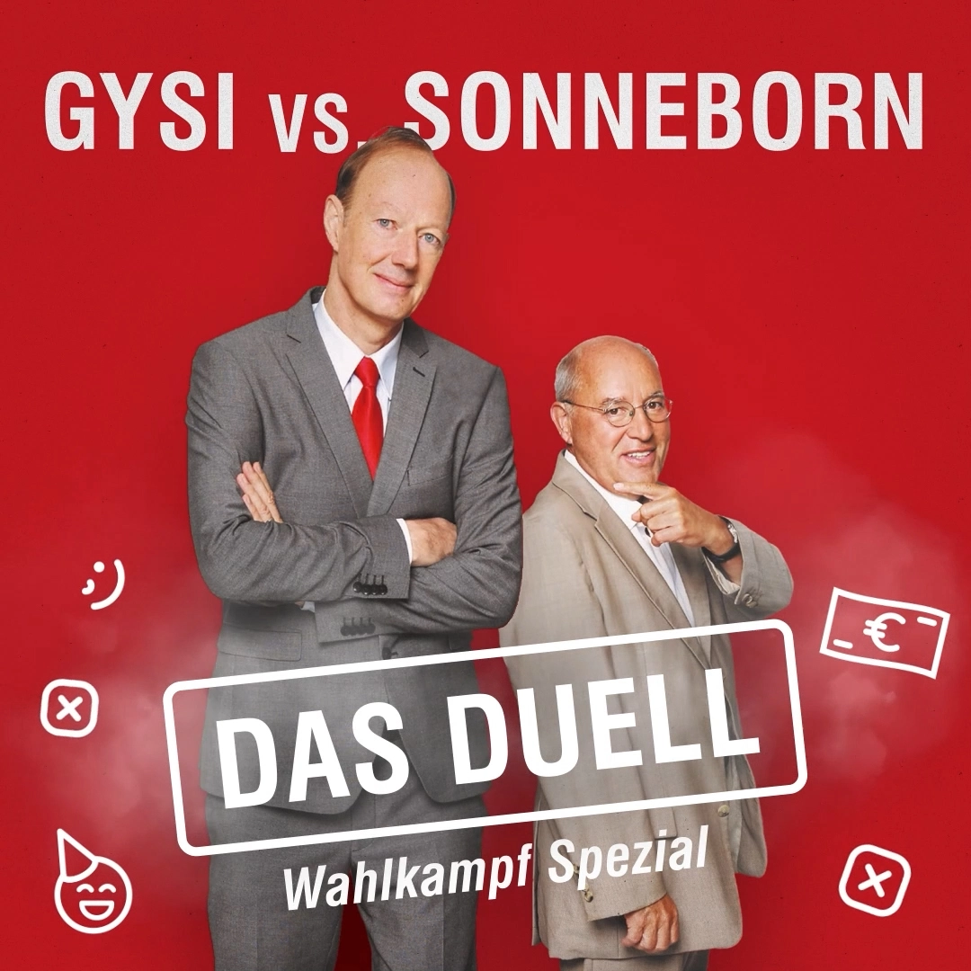 Vorschaubild: Social-Media Teaser 3 für das Buch: Gysi vs Sonneborn