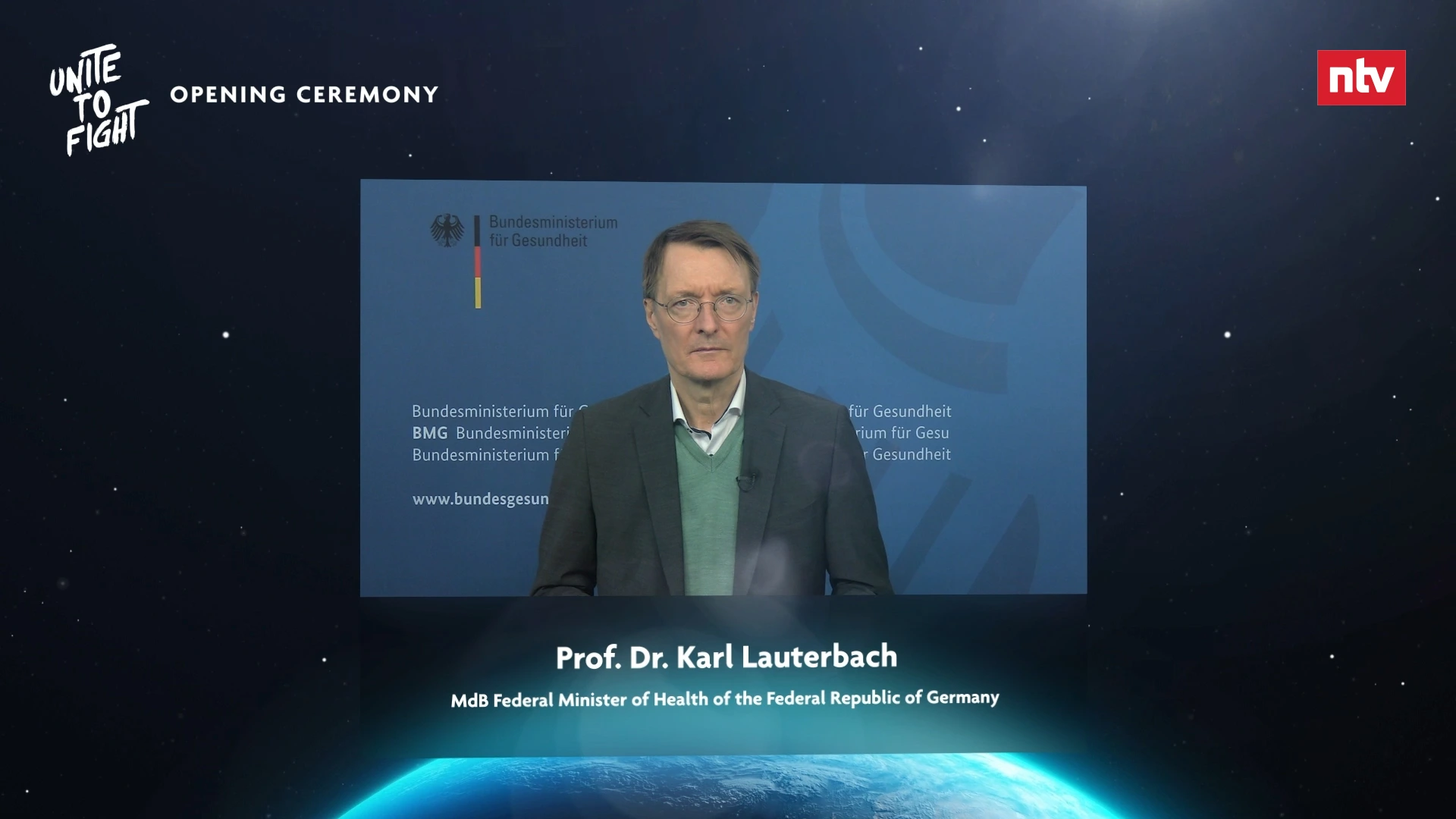 Video-Zusammenschnitt aus Berichterstattung von WDR und n-tv über die UniteToFight 2024 Konferenz